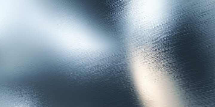 A reflective, metallic surface with smooth texture and subtle variations in tone. This image suggests a sense of depth, with light and shadow interplay creating a dynamic visual experience