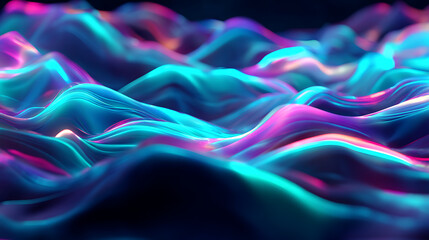 Abstract colorful waves background wallpaper design for desktop and mobile phone screensavers