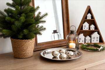christmas table setting