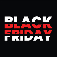 Bold Black Friday Sale Announcement Graphic