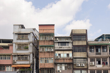 Cityscape view of Taipei Taiwan
