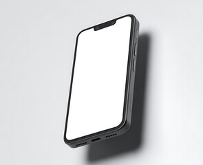 Modern Smartphone Mockup with Blank Screen