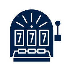 Slot machine vector illustration icon design trendy