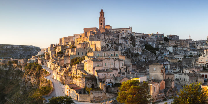 The famous Stones of Matera, Matera, Italy