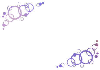 オーロラ 丸い フレーム