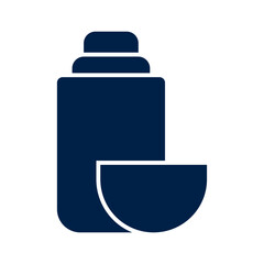 Vacuum flask vector illustration icon design trendy
