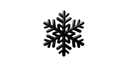 Snowflake's Serenity: A delicate snowflake showcases nature's intricate artistry, representing the serene beauty of winter and the magic of a fresh snowfall.