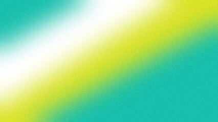 Soft gradient background blending teal, bright yellow, and white.