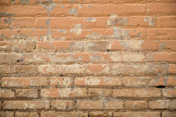 natural texture of old brick wall