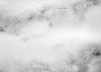 和紙 モノクロトーンの大理石水彩マーブル