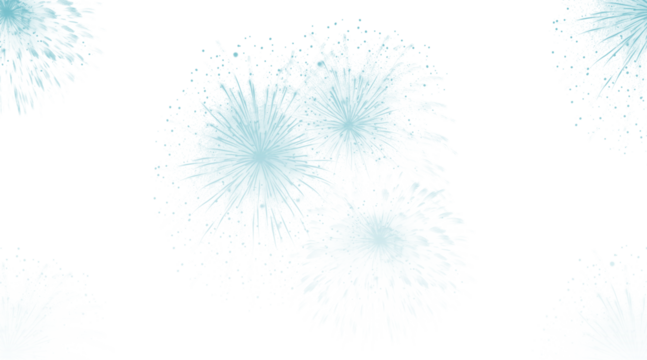 Abstract light blue watercolor ink splashes and paint splatters background image