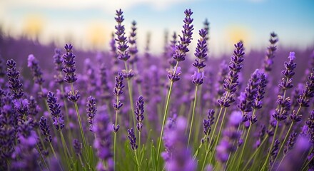 Fototapeta premium Lavender field in bloom