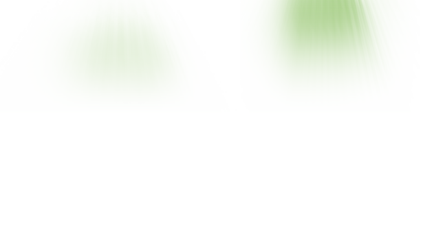 Abstract green and white light glow with distressed jagged edges and texture