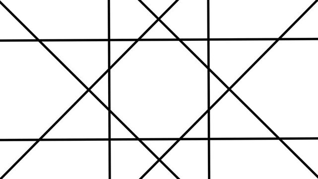 A grid of intersecting lines forming squares and diagonals, representing harmony, order, and the foundation of visual design