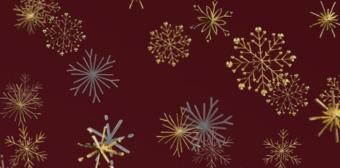 Decorative Christmas snowflake background. Elegant and festive, perfect for holiday designs, winter greetings, and seasonal promotion