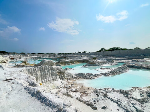 Moon land of Rajasthan. Dumping yard Kishangarh