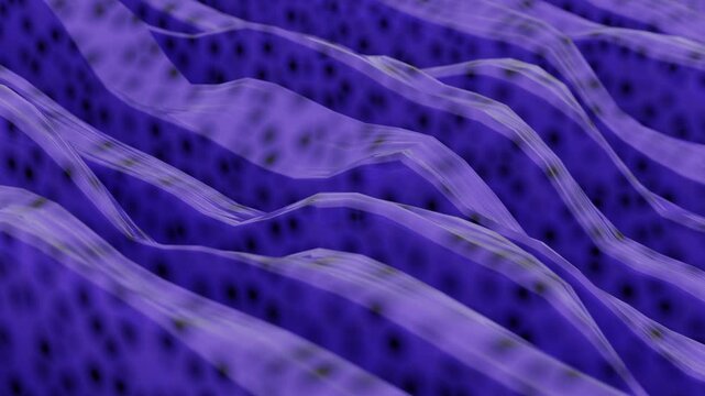 Waving purple fabric texture abstract background