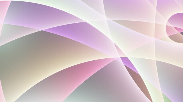 Abstract flowing curves and glowing lines background
