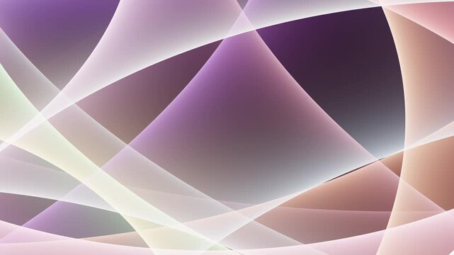 Abstract flowing curves and glowing lines background