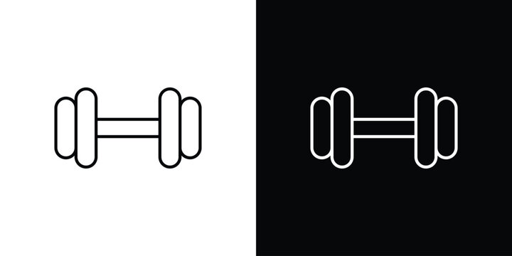 Gym icon logotype designs. modern icon design set