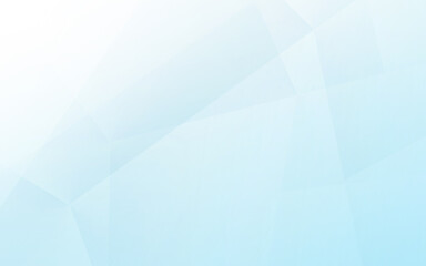Pale Blue Gradient Polygon Light Background