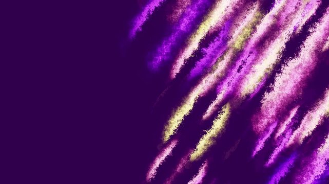 Purple and yellow energy streaks flowing diagonally