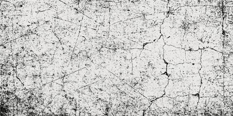 Grunge white paint on old cracked cement wall surface texture background