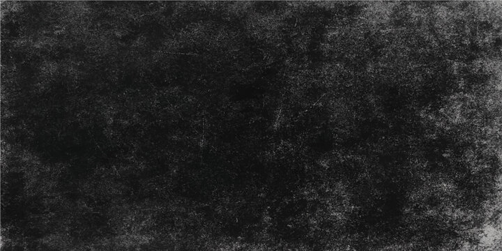 Aged black fur texture pattern on a rough grunge chalkboard background