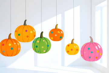 Frozen Polka – Ice Pumpkins as Surreal Art Objects, Abstract Winter Still Life