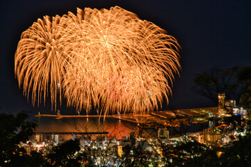 熱海の海上花火