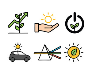 Fototapeta premium Green Technology & Sustainable Innovation: Renewable Energy, Eco-Friendly Growth & Future Solutions