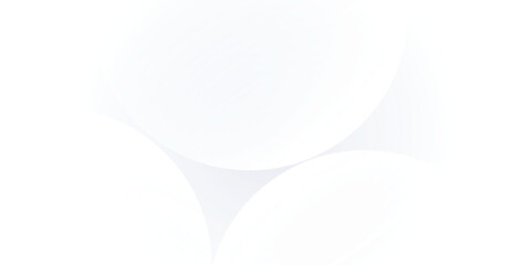 Modern white background with grey circle lines. Digital future technology concept abstract modern, Illustration