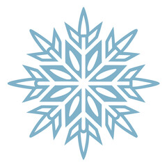 glory of the snow line art on white background