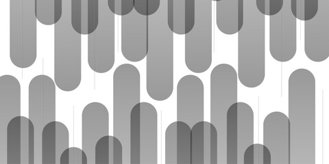 Abstract seamless modern white and gray color technology concept geometric line. overlap diamond creative background lines geomatics retro pattern triangle shapes. White triangular tech web design.	
