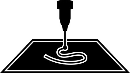 Laser Cutting Machine Icon