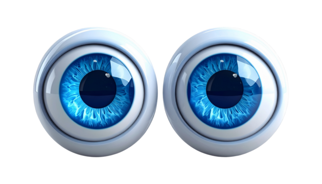 Craft Googly Eyes Isolated PNG
