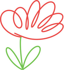 Flower 꽃 일러스트