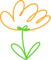 Flower 꽃 일러스트