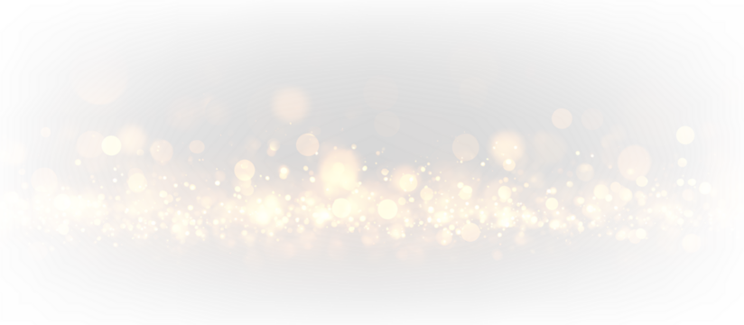 Shining gold background with bokeh flare PNG