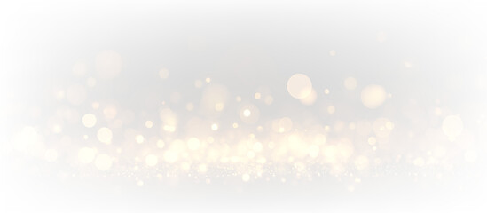 Shining gold background with bokeh flare PNG