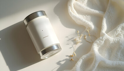 luxury premium cosmetic medicine packaging mockup