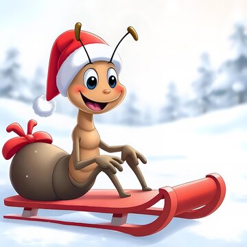 Feliz hormiga navide&ntilde;a.