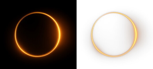 Golden light swirl glow flare sparkle transparent PNG © Татьяна Куриленко