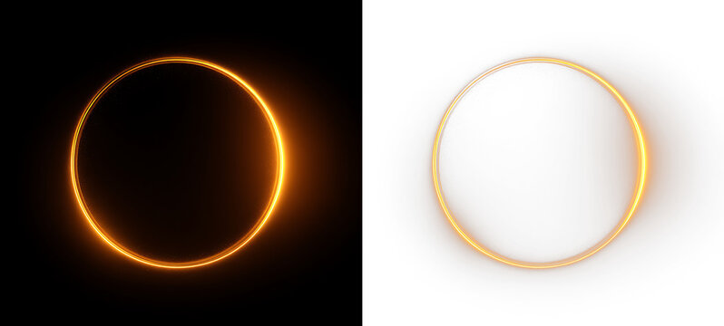 Golden light swirl glow flare sparkle transparent PNG