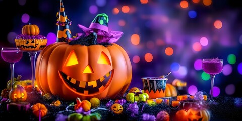 Halloween trick-or-treat party.