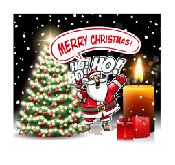 christmas light post.ai