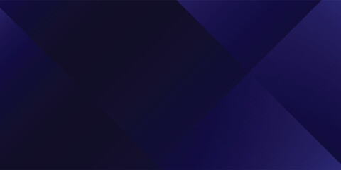 Obraz premium Abstract dark blue gradient background with shadow. Modern diagonal paper cut style. Suit for business, banner, poster,