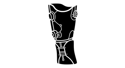 Prosthetic limb silhouette design