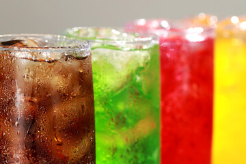 Soft drinks and fruit juice mixed with soda high in sugar have a negative effect on physical health	
