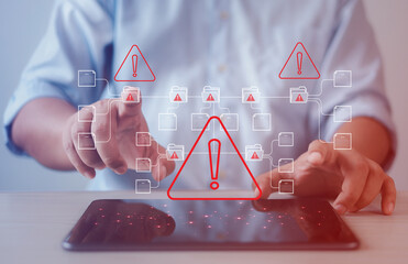 Cybersecurity warnings, online scams, cybercrime risks, fraud prevention, digital security awareness